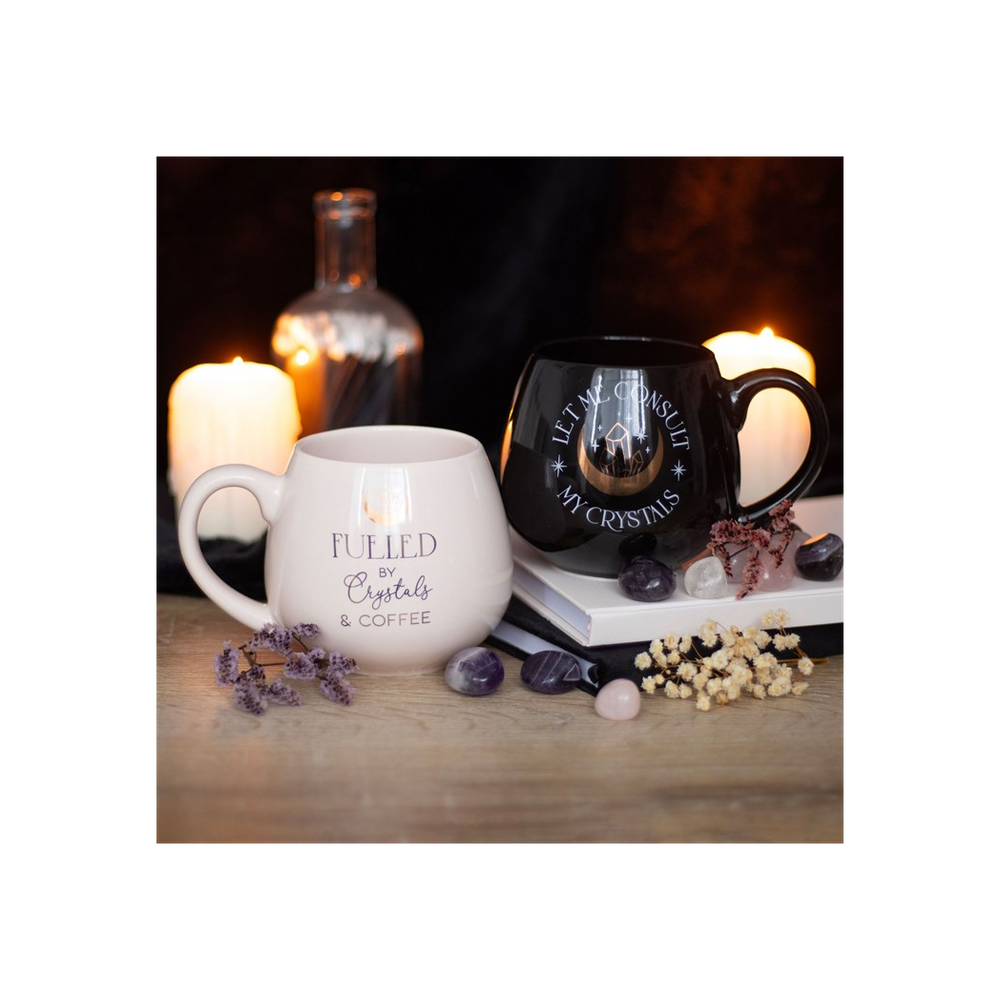 Let Me Consult My Crystals Rounded Mug