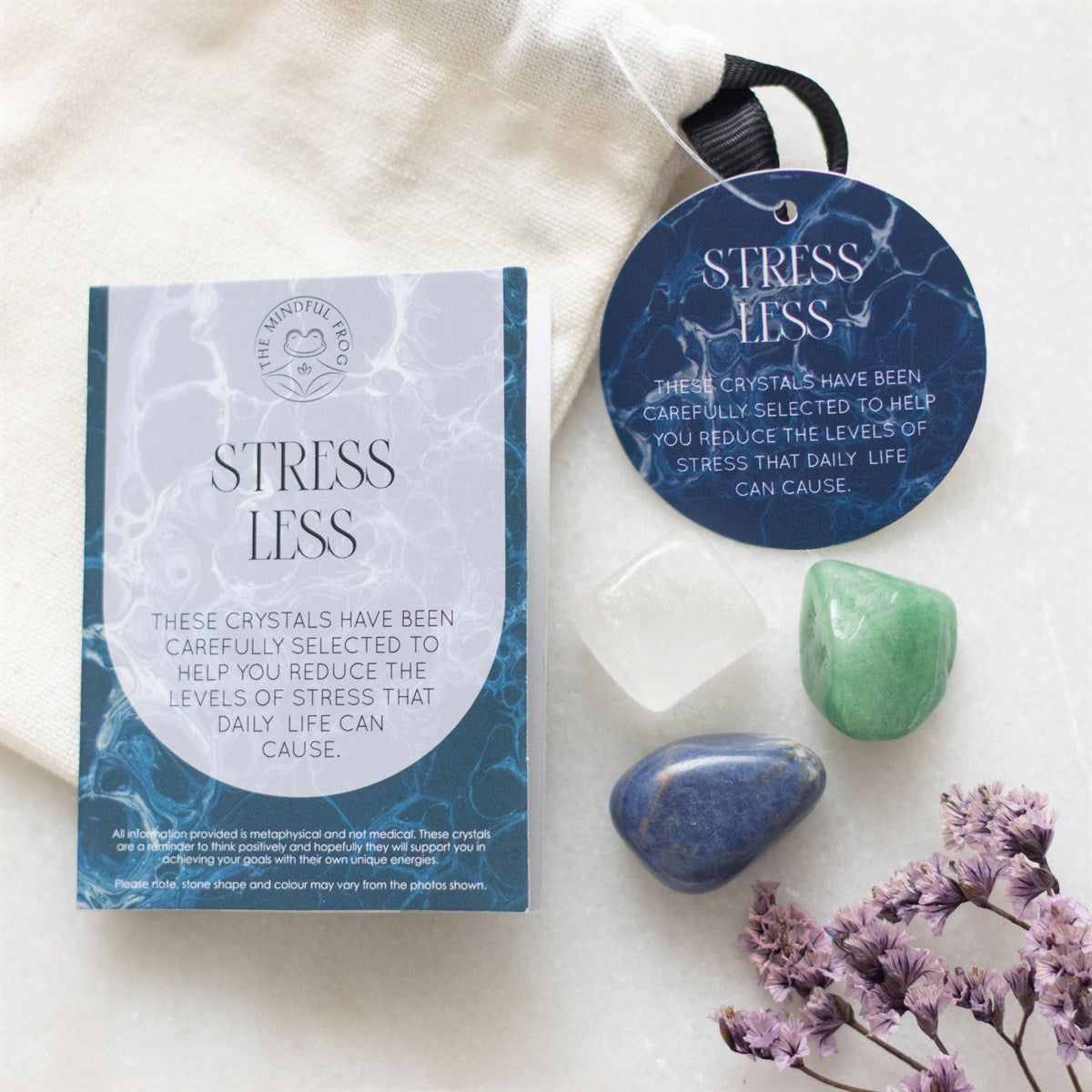 STRESS LESS HEALING CRYSTAL SET