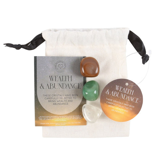 WEALTH & ABUNDANCE HEALING CRYSTAL SET BEST SELLERDEAL OF WEEK