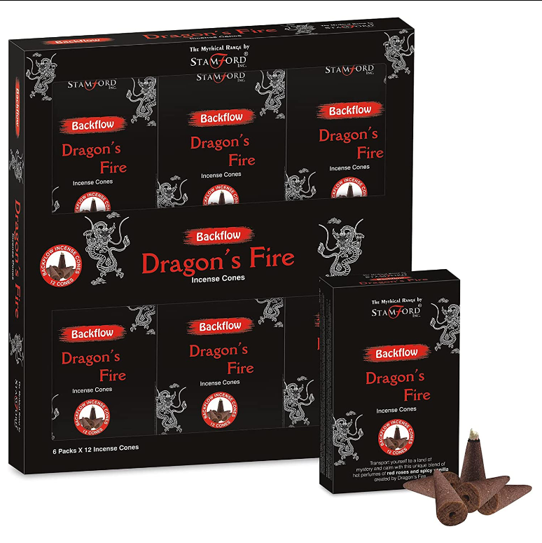 Mythical Backflow Cones - Dragon Fire