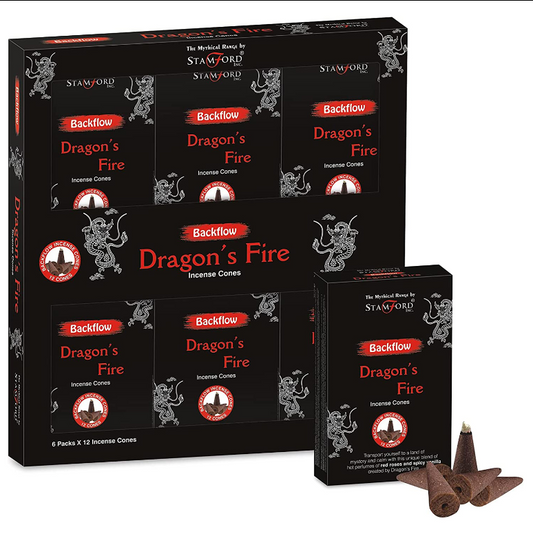 Mythical Backflow Cones - Dragon Fire