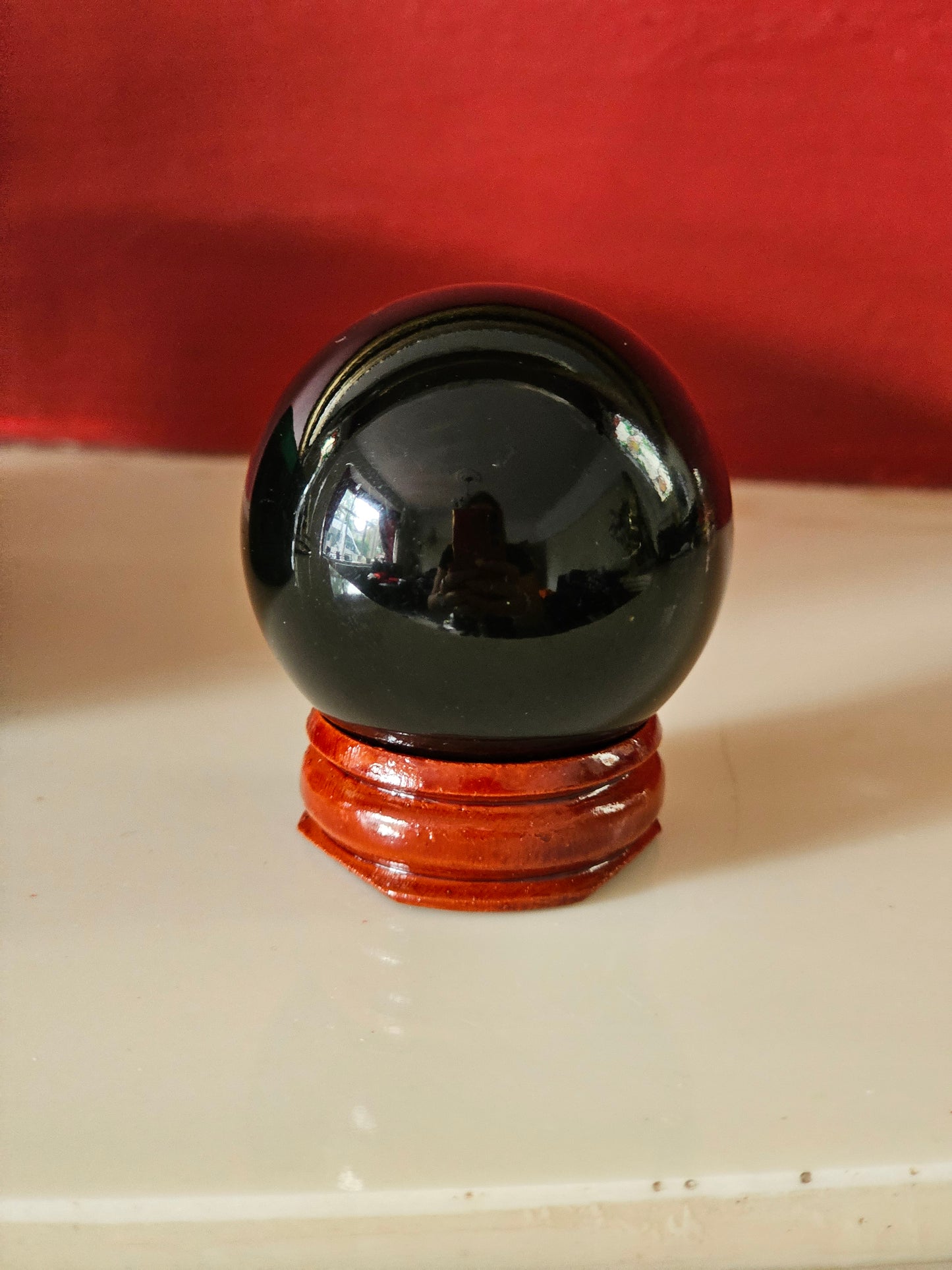 Black Obsidian Sphere 40mm